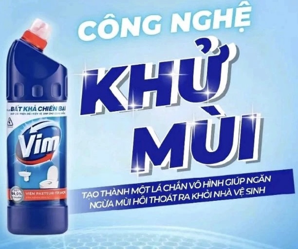 Nước tẩy bồn cầu Vim