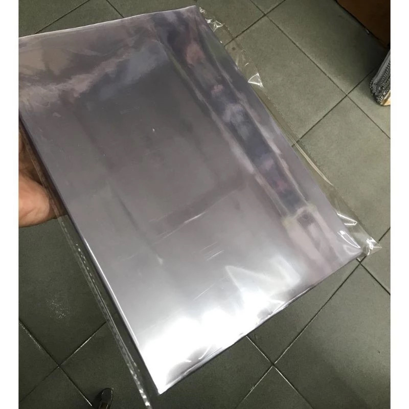 Bìa bóng kính mica A4 dày 35 mic