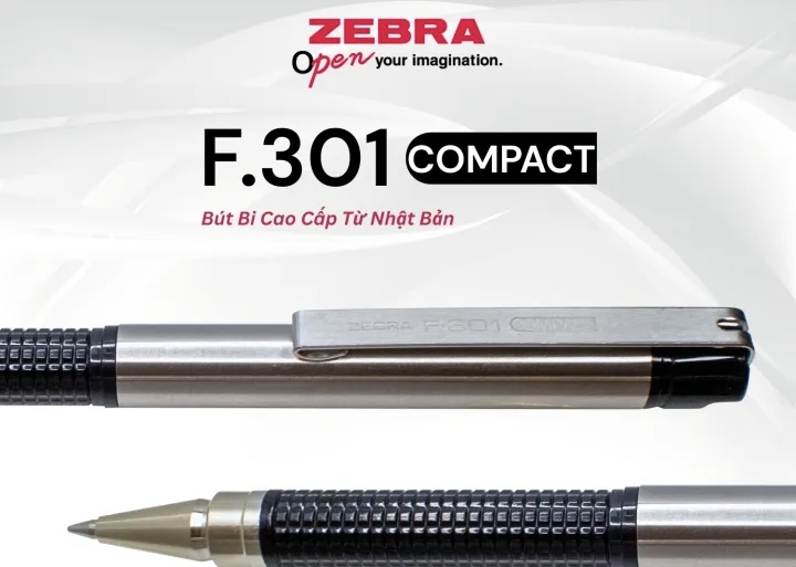 Bút bi Zebra F 301 0.7mm