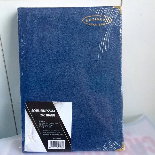 Sổ bìa da A4 Business HT5013