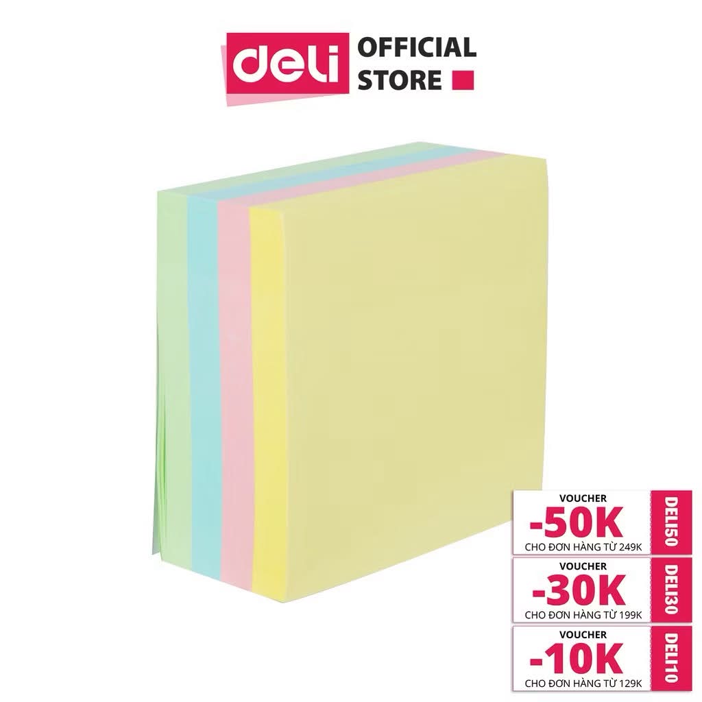 Giấy ghi chú lớn Deli (Tập)