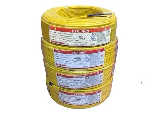 Dây dẫn điện 2x1,5 CADI SUN (Mét)