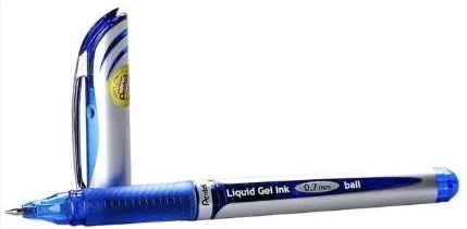 Bút Pentel 0,7mm màu xanh, đen