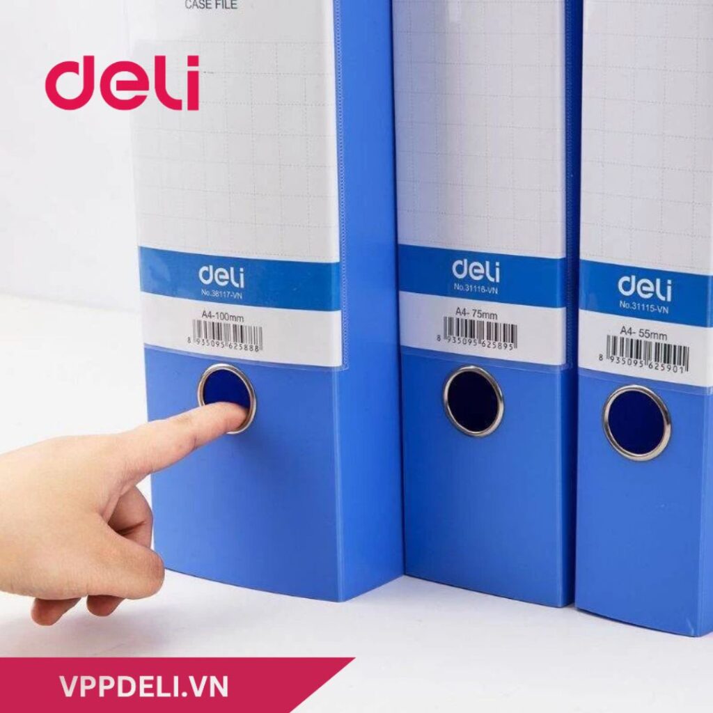 Hộp đựng tài liệu deli 15cm