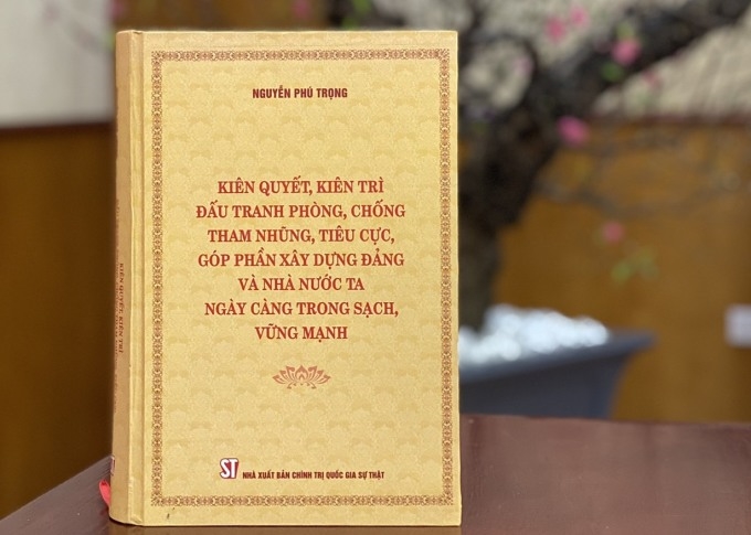 Sách Kiên quyết, kiên trì đấu tranh phòng chống tham nhũng, tiêu cực (NXB chính trị QG sự thật)