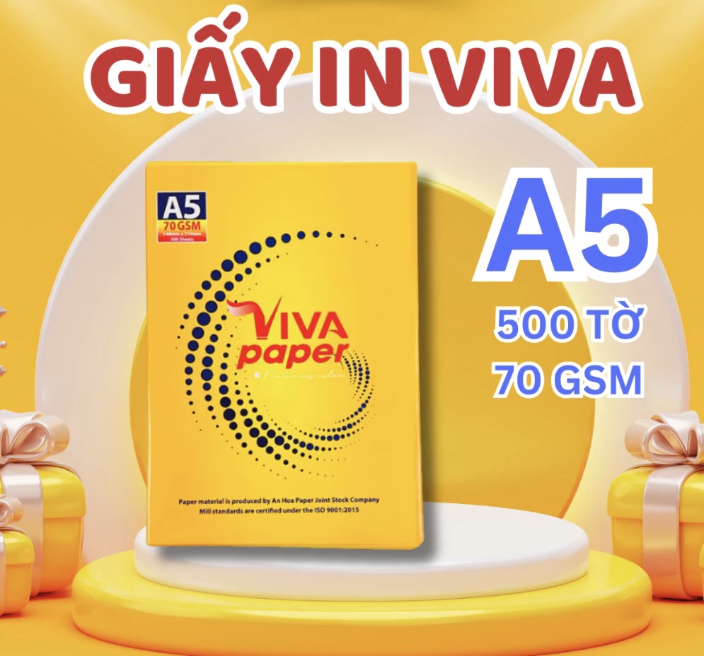 Giấy in A5 Viva Paper