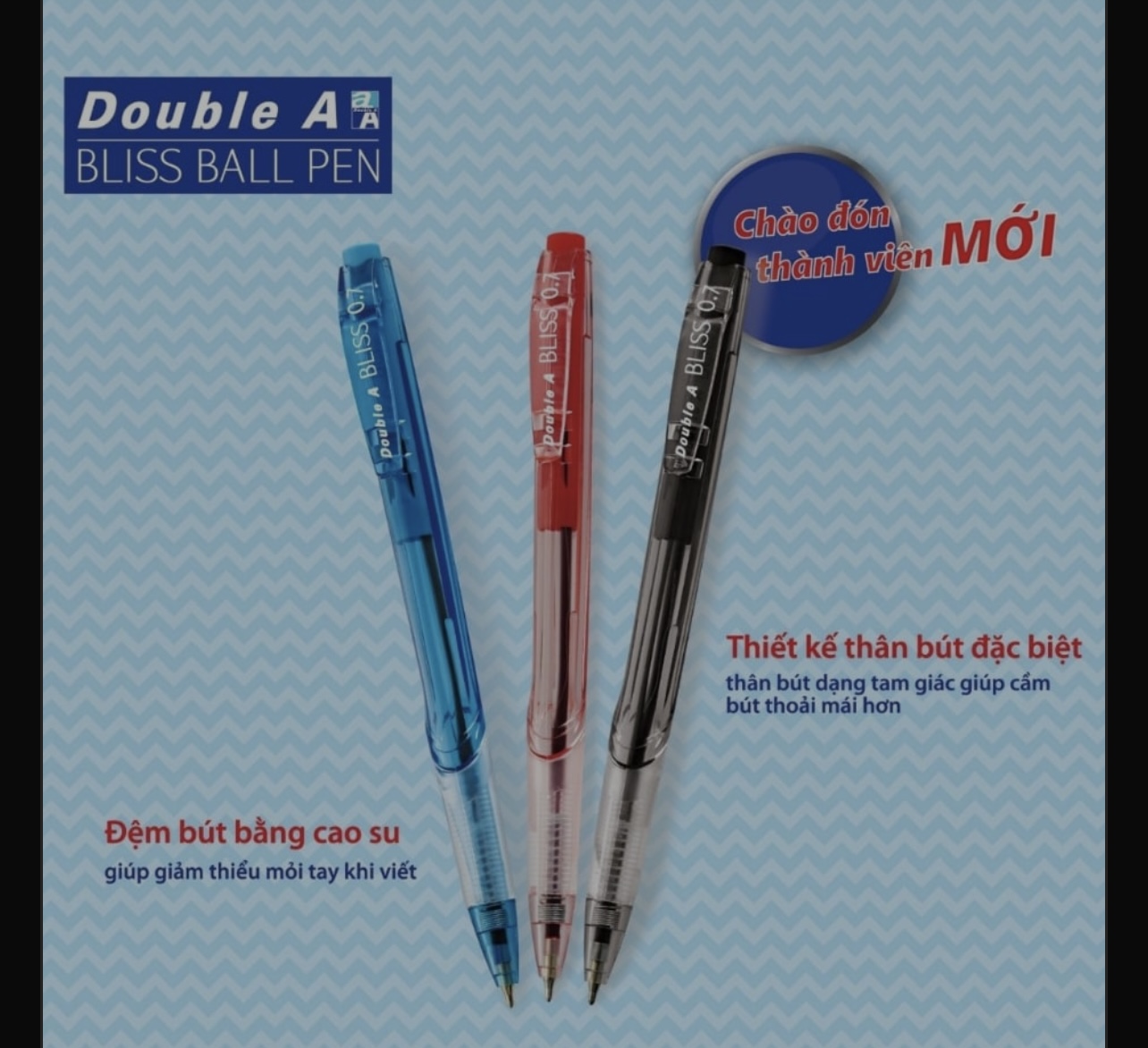 Bút bi Double A Bliss
