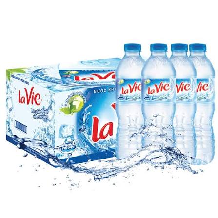 Nước uống Lavie 350ml, 24 chai/thùng(Thùng)