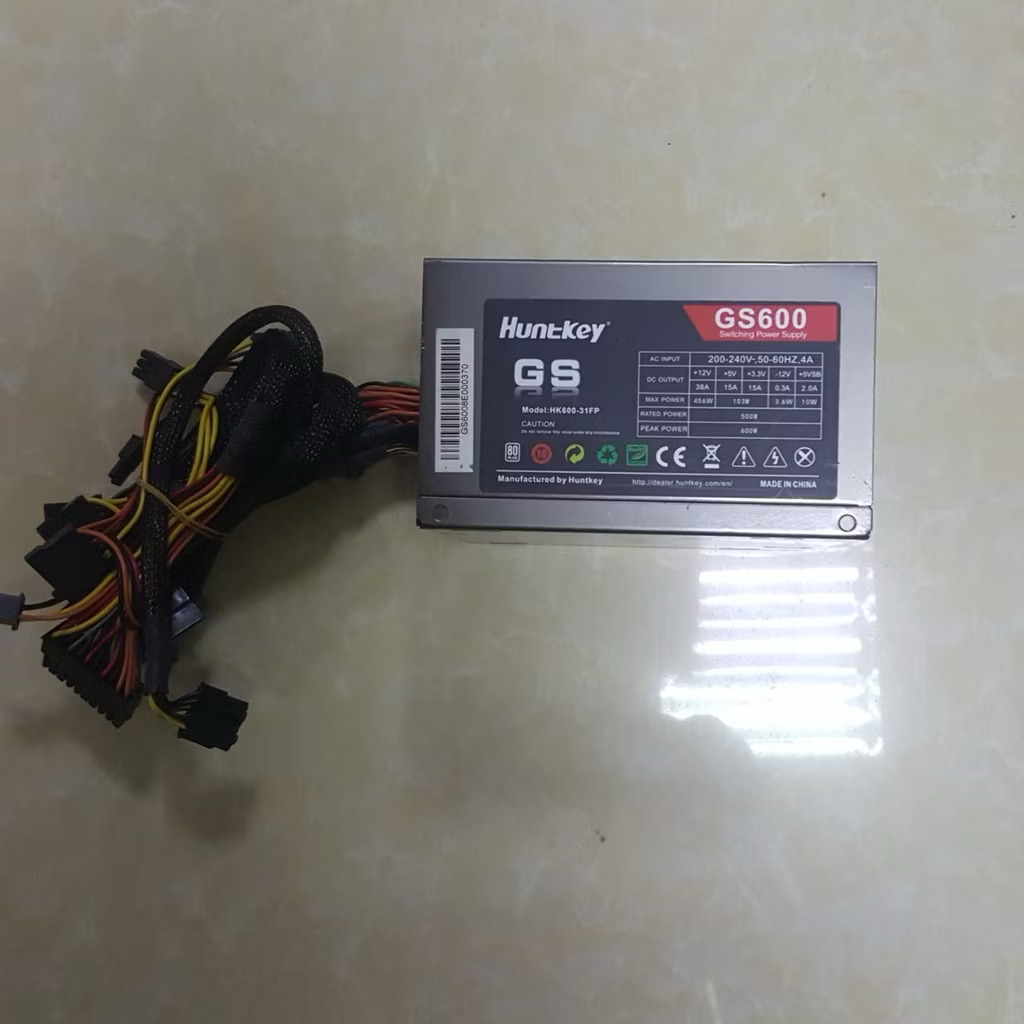 Nguồn hunkey 600w máy tính GS 600 ( cái)