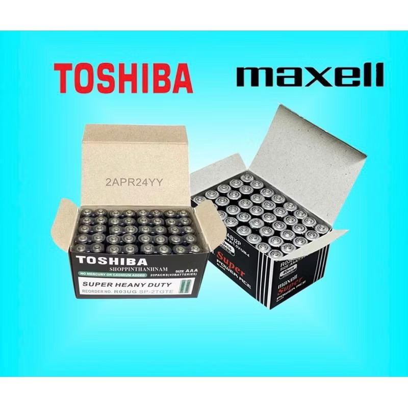 Pin tiểu nhật Toshiba (đôi)