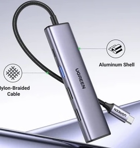 Bộ chuyển đổi TypeC ra 3 cổng USB Ugreen ( cái )