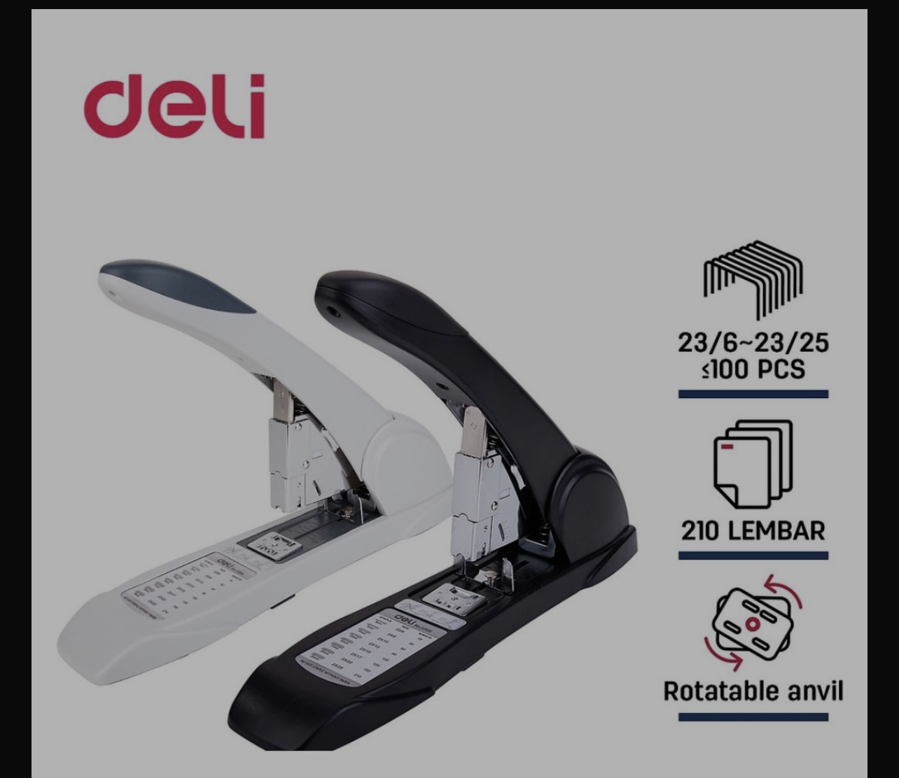 Bấm ghim đại Deli 0395 (Ghim bấm/Đạn ghim) ( Chiếc )