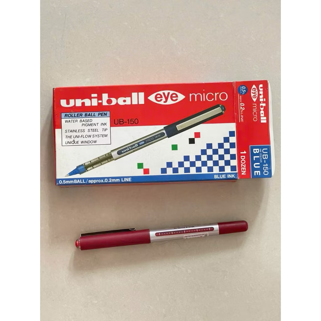 Bút mực Uniball UB 150 đỏ ( Hộp )