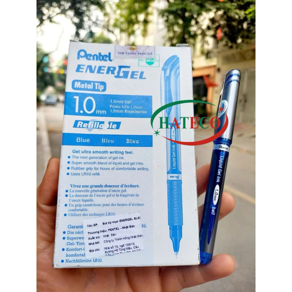 Bút ký Pentel 1.0 BL60(hộp)