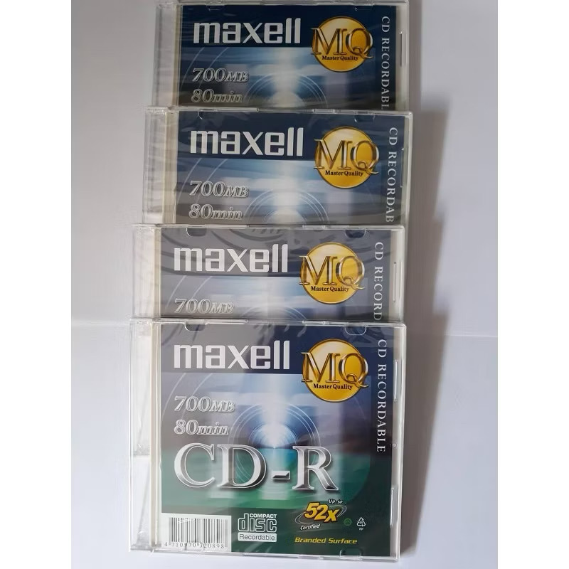 Đĩa CD ghi một lần Maxell có vỏ(cái)