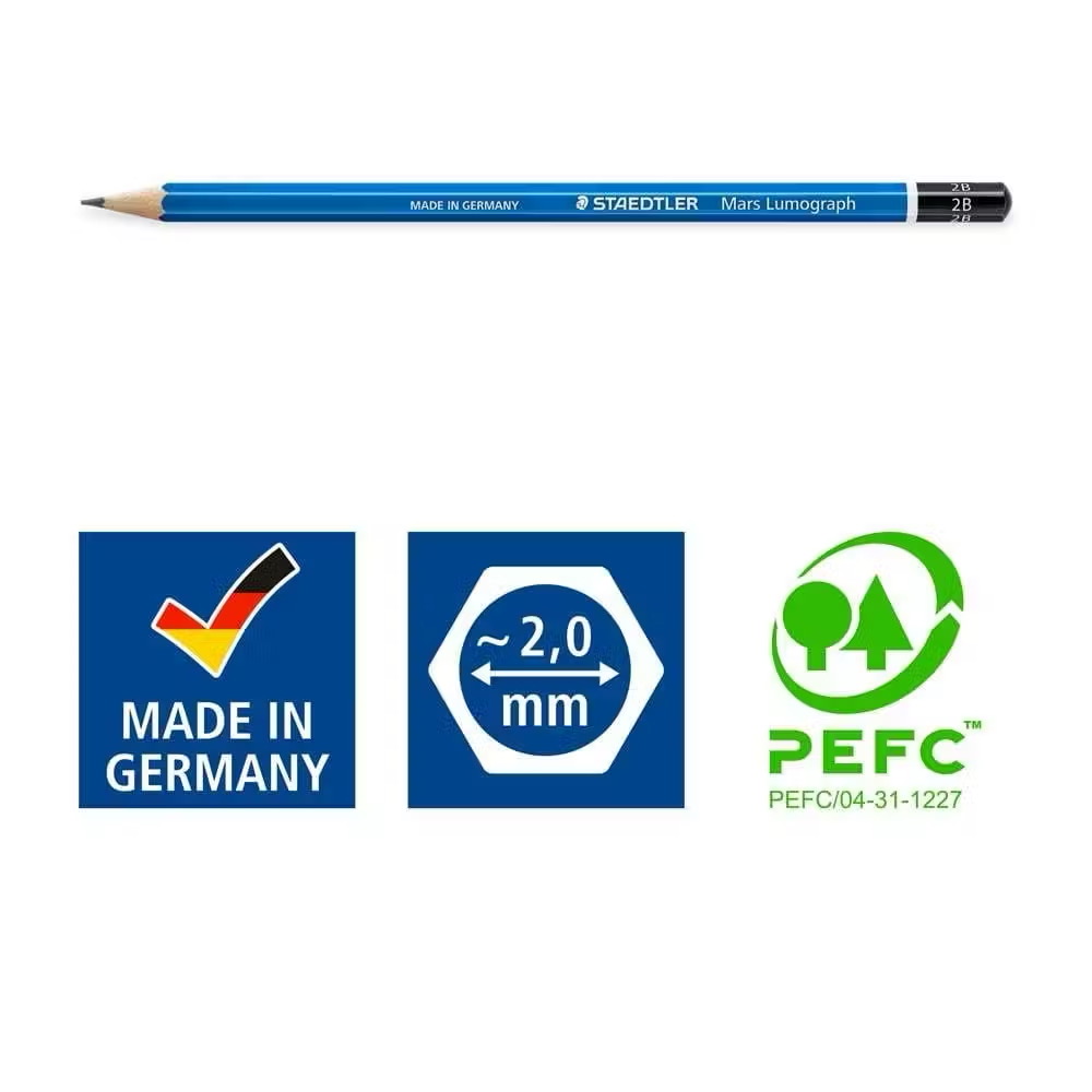 Bút chì Staedtler/2B Đức (Cái)