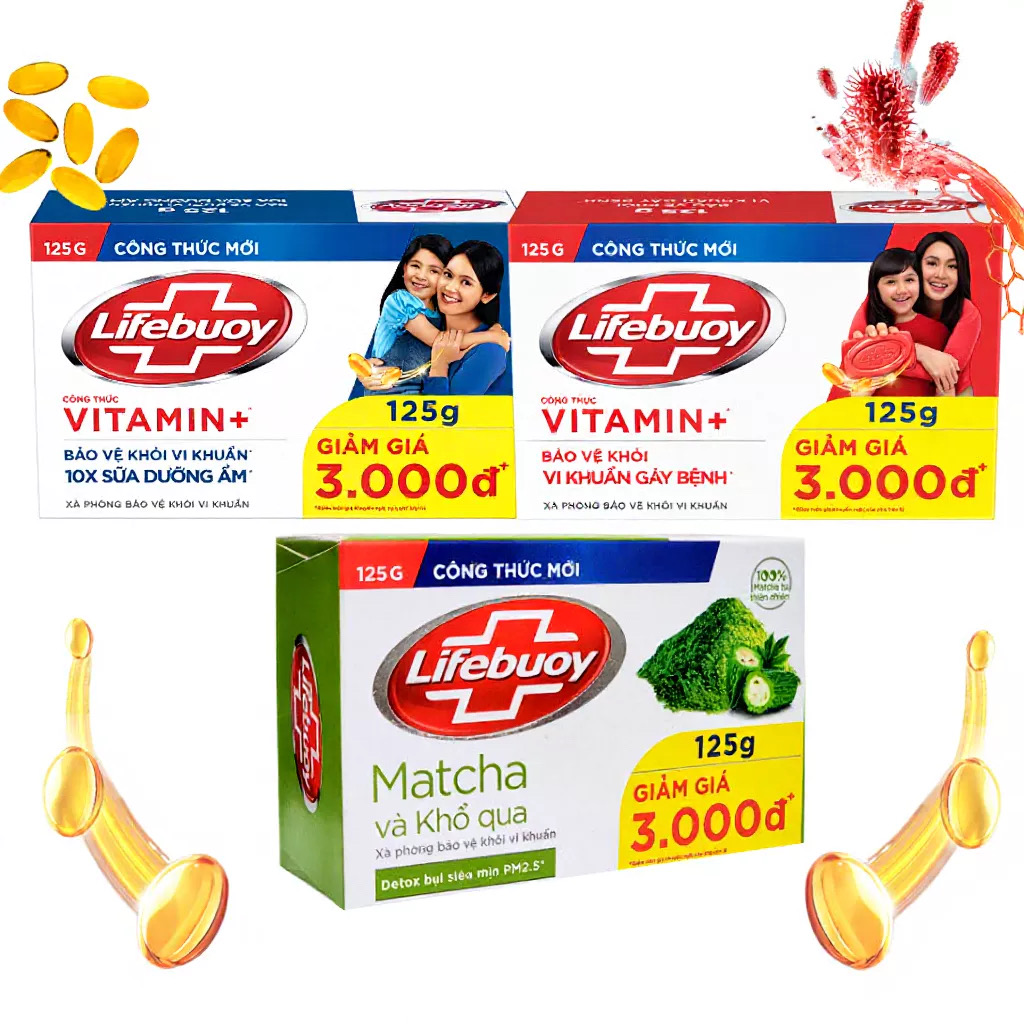 Xà phòng Lifebuoy 125 gram