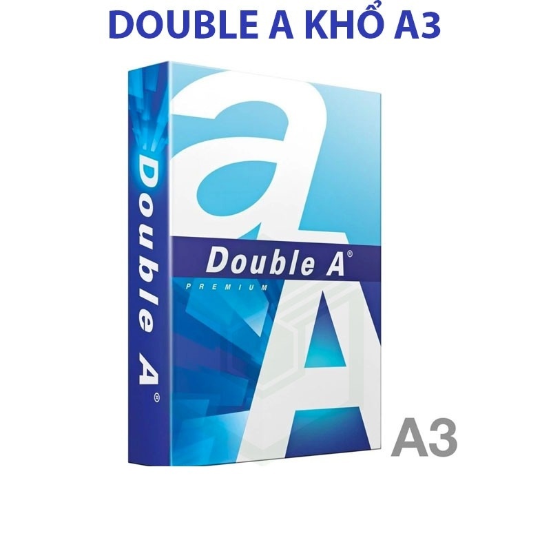 Giấy in A3 Double A DL 80 (thùng)
