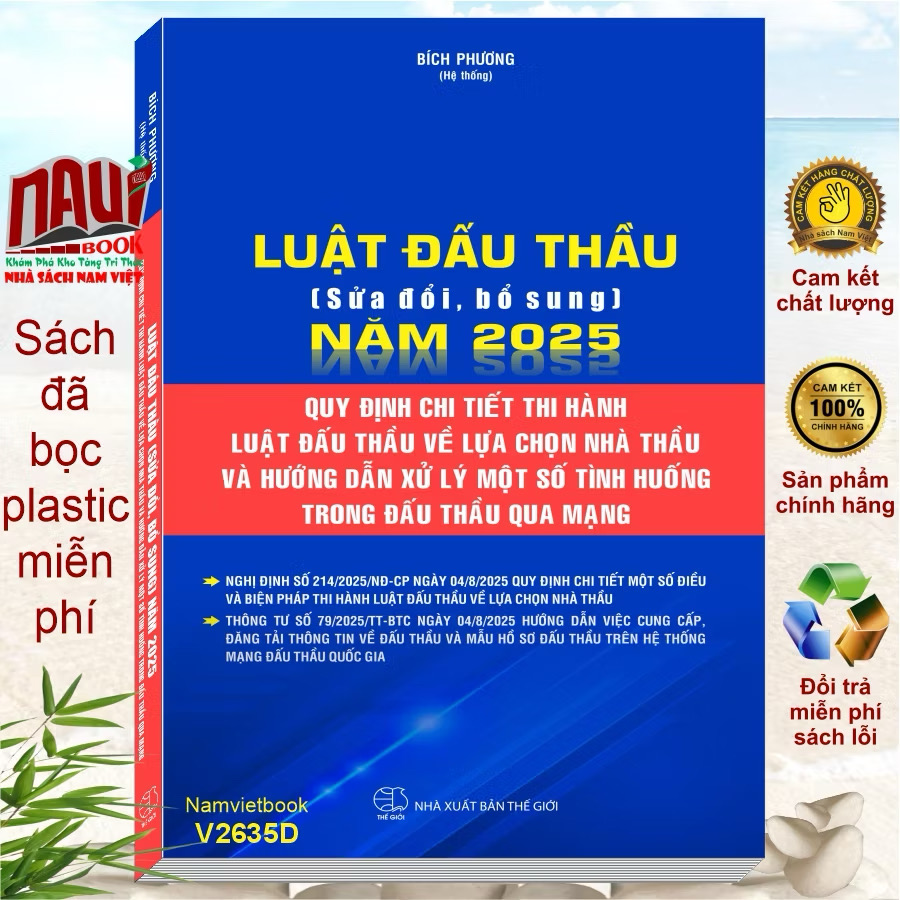 Sách Hướng dẫn luật đấu thầu