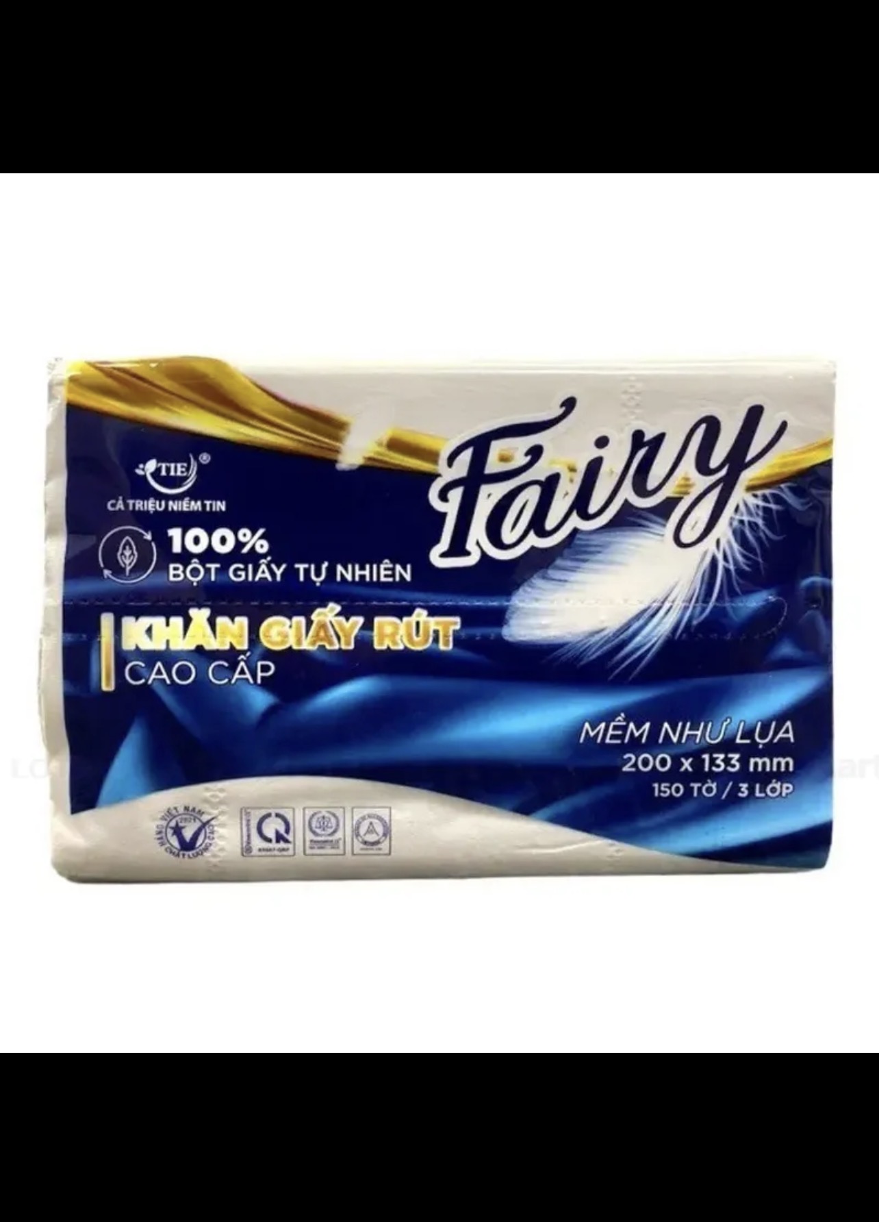 Giấy ăn lụa Fairy, 3 lớp