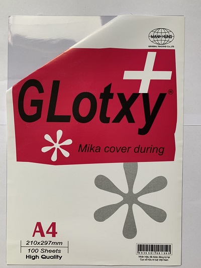 Bìa mi ca A4 Glotxy (100 tờ/tập)