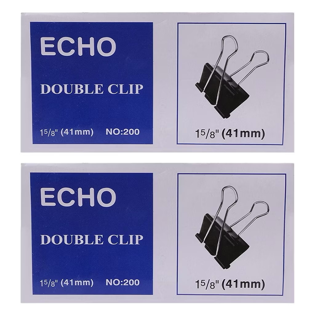 Kẹp đen 41mm Echo