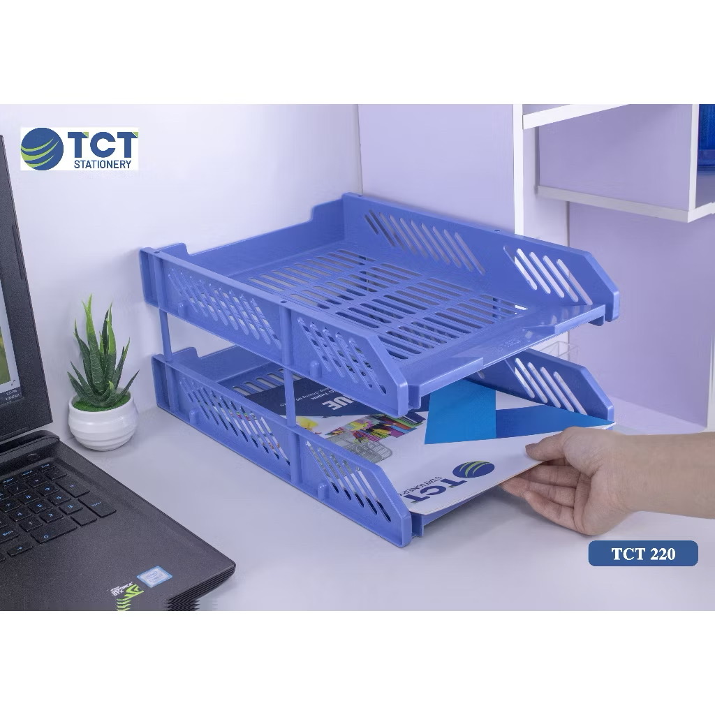 Khay hồ sơ 2 tầng TCT ( chiếc)