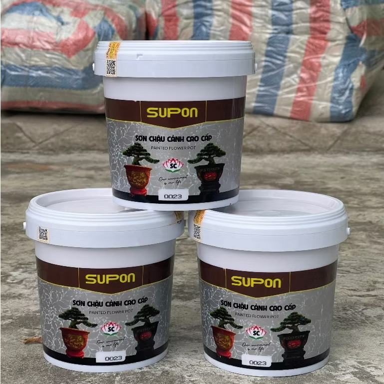 Sơn đỏ 1kg SUPON ( hộp)