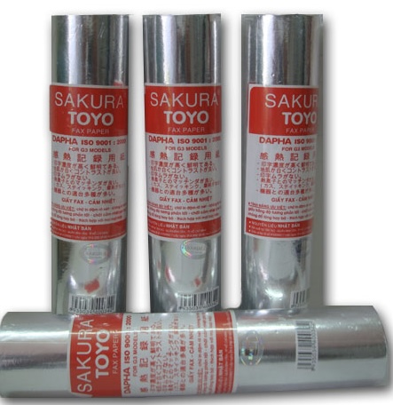 Giấy fax nhiệt SAKURA( thùng)