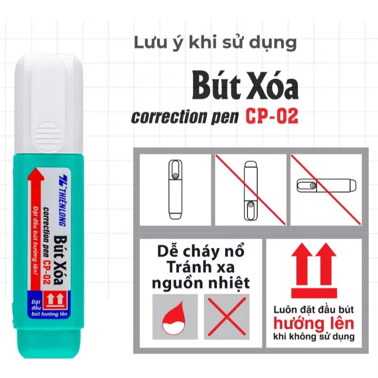 Bút xoá Thiên long CP-02(cái)