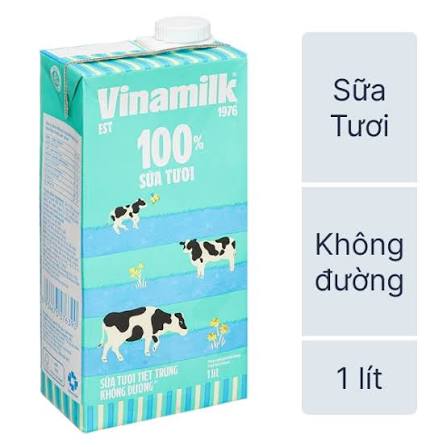 Sữa tươi Vinamilk(hộp)
