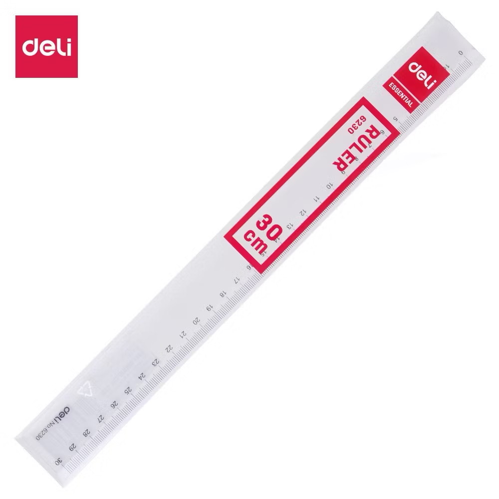 Thước kẻ Deli 30 cm 6230( hộp)