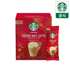 Cà phê hòa tan Starbucks Toffee Nut Latte