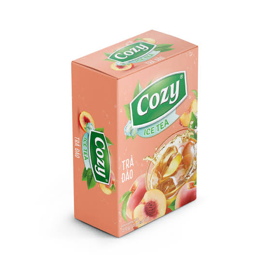 Trà Cozy hòa tan vị đào