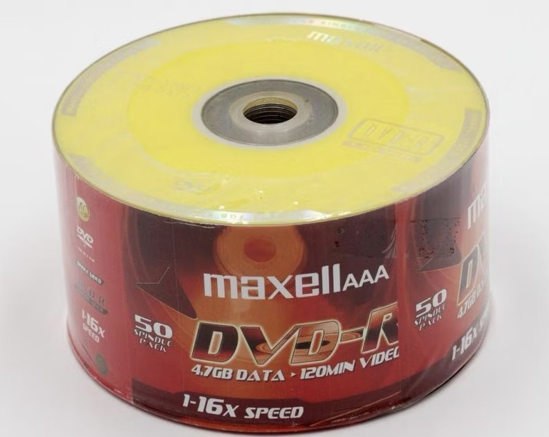 Đĩa DVD trắng Maxell (Hộp 50 cái) ( cọc)
