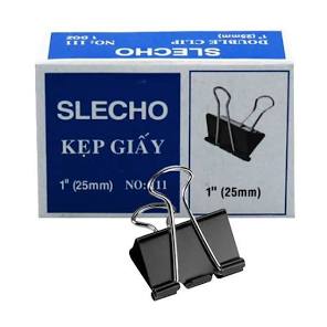 Kẹp giấy đen 25mm
