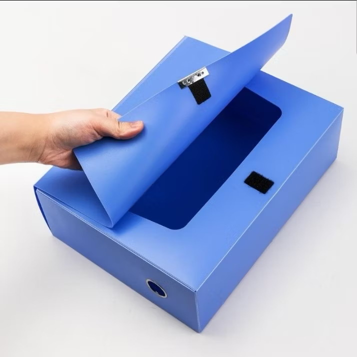 Cặp hộp A4 15cm Deli 38118 ( cái)