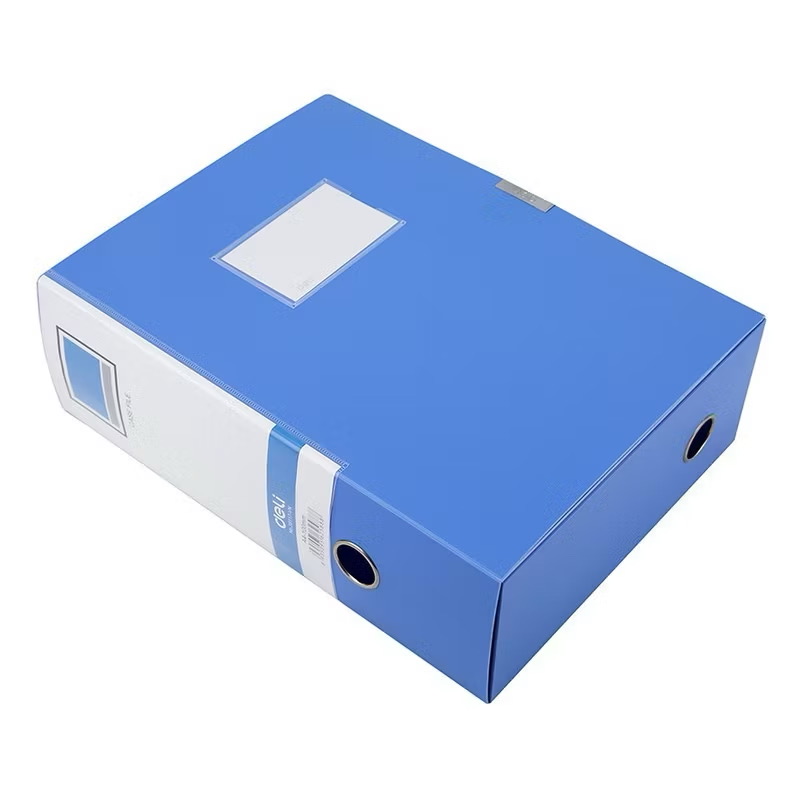 Cặp hộp nhựa 10cm Deli 38117 ( cái)