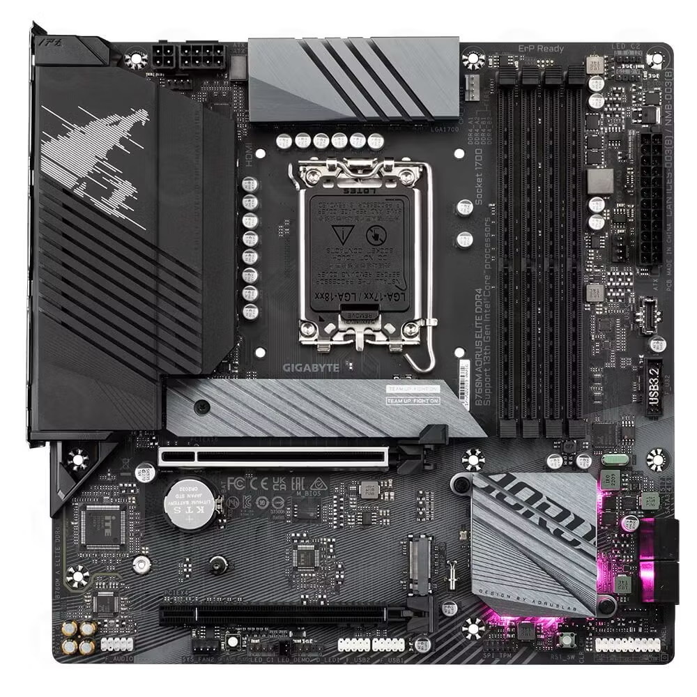 Bo mạch chủ Gigabyte B760M aorus elite DDR4 ( cái)