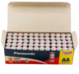 Pin AA Panasonic R6DT/4S Hộp 60 viên