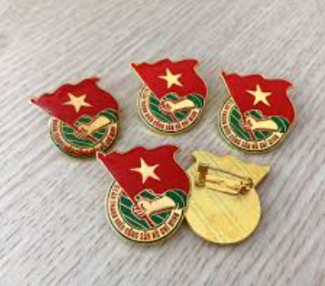 Huy hiệu đoàn đội loại 1 (10 cái/túi)