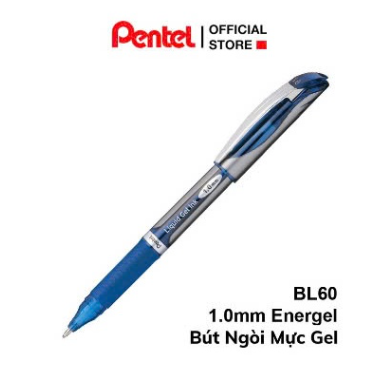 Bút kí Pentel Nhật, mực xanh, ngòi 1.0