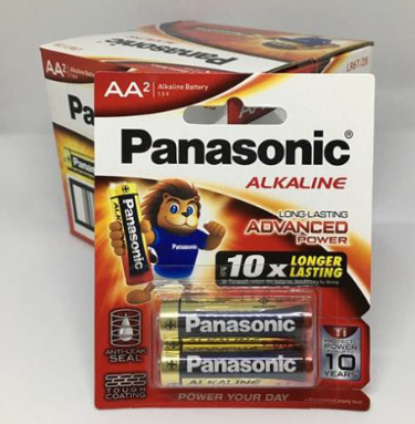 Pin tiểu 2A Panasonic vỉ 2 viên