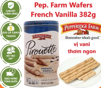 Bánh Quế Lon Pepperidge Farm Vani 328g Mỹ