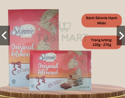 Bánh Hạnh Nhân Skimie 135g