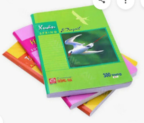 Vở Hồng Hà 300 trang