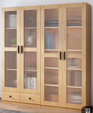 Tủ SD49 kết hợp cánh kính hiện đại