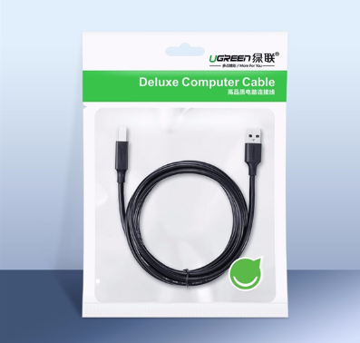 Dây máy in USB 2.0 Ugreen dài 3m
