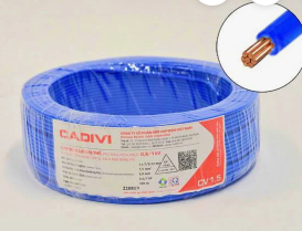 Dây điện đơn CADIVI 1,5mm
