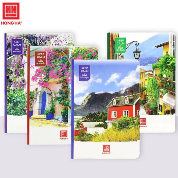 Sổ kẻ ngang 200 trang Hồng Hà